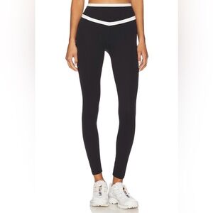 Splits59 mason high waist rigor full length 28 legging in black and white size S